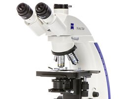 Mikroscope Primo Star HAL Full-Köhler, commande de platine R,, Ph2, SF20, téte trino pour camera; Action Biologie/ hôpital et éducation: Primostar no. 415500 0054 000:
